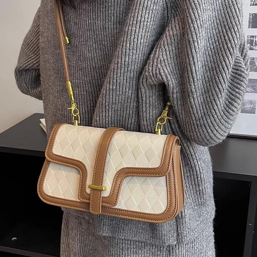 Túi đeo chéo , đeo vai nữ họa tiết da vân hình thoi hàng mới 2023 nổi bật SL75