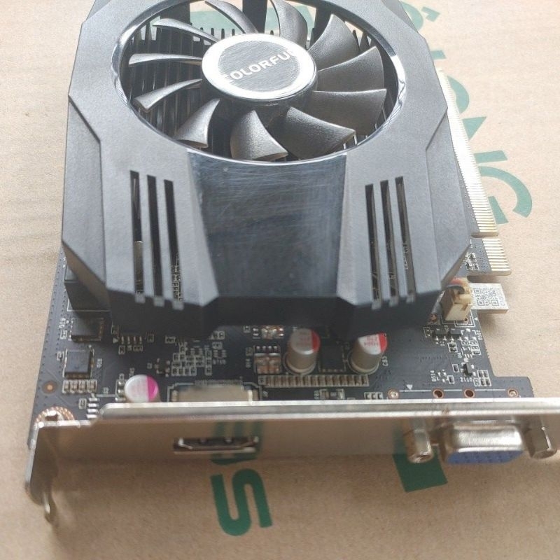 Card GT 1030 2gb DDR5 Colorful 1 Fan Ngang 750Ti