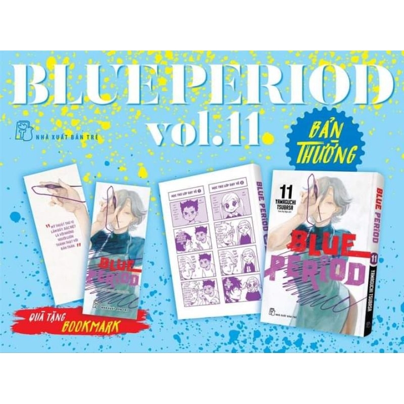 Blue Period 11 đặc biệt bìa áo + mini artbook