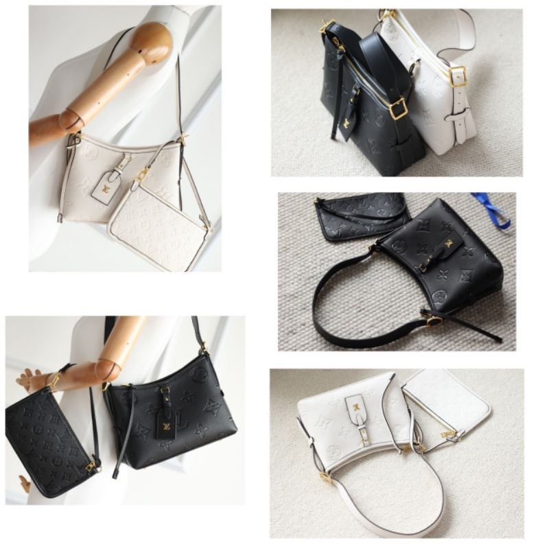 Túi LV Carryal da thật 100% sz23cm đeo vai cực xinh fullbox Vip