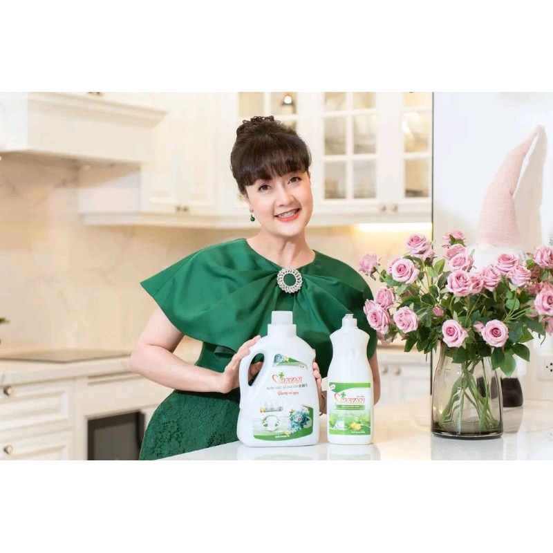 Nước Giặt Cao Cấp MAYAN 2Lít Hương Ngàng Hoa