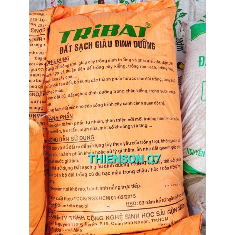 Đất TRIBAT 50dm Bao To Nhất  Trồng Cây Hoa