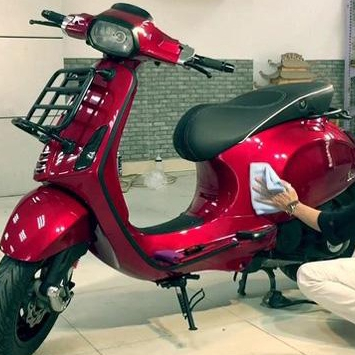 Chai Xịt Wax Dung Dịch Nước Đánh Bóng Sơn Xe Ô Tô  Xe Máy Topco Hiệu ứng lá sen làm sạch vết ố đánh bóng bề mặt xe