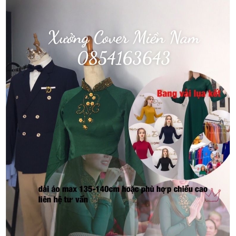 áo dài mẹ trung niên sui gia