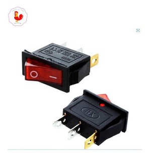 Công tắc bập bênh 3 chân có đèn 15A