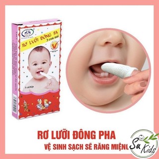 Hộp rơ lưỡi đông fa cho bé sơ sinh 5 cái/1 hộp - rl01