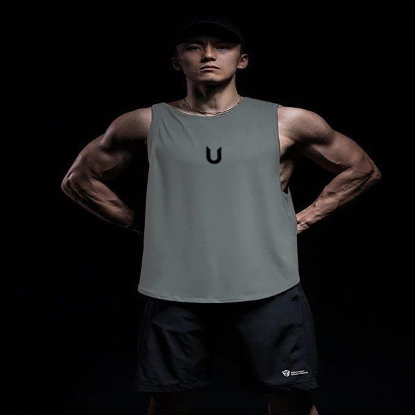 Áo ba lỗ nam tanktop tập gym, áo thun ba lỗ nam  chơi bóng rỗ thể thao vải lụa cao cấp thoáng mát