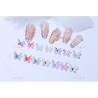 charm bươm trong trang trí móng tay mới