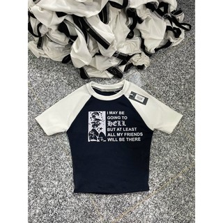 Áo Thun Croptop Raplan HELL