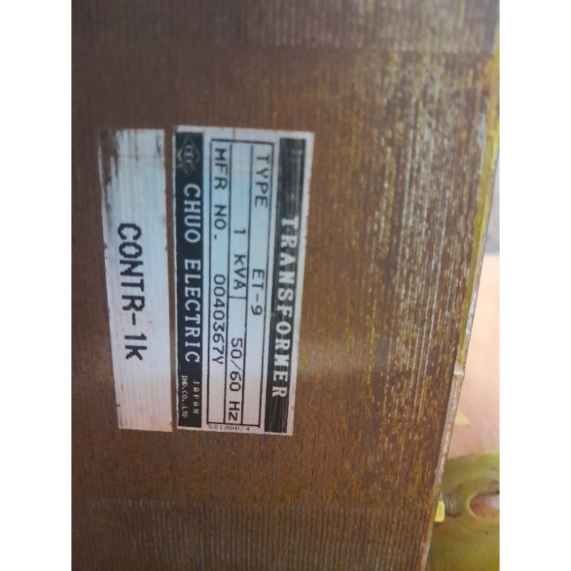 Biến áp cách ly Japan 1 kVA