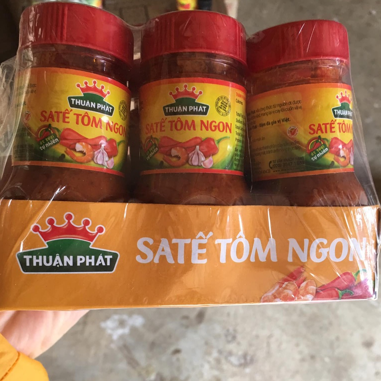 Sate ớt cay - sa tế tôm ngon