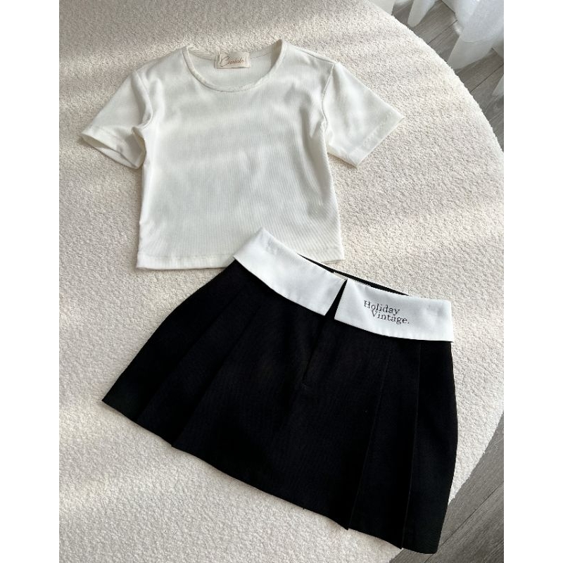 Chân váy phối lưng Cocobebe