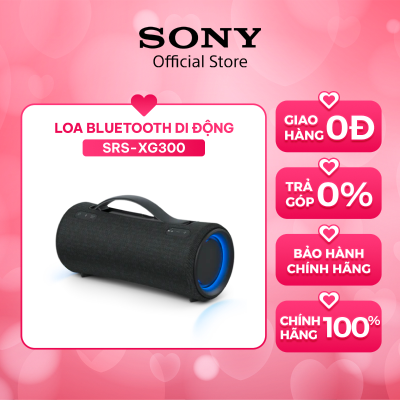 Loa Bluetooth di động SONY SRS-XG300 - Hàng Chính Hãng