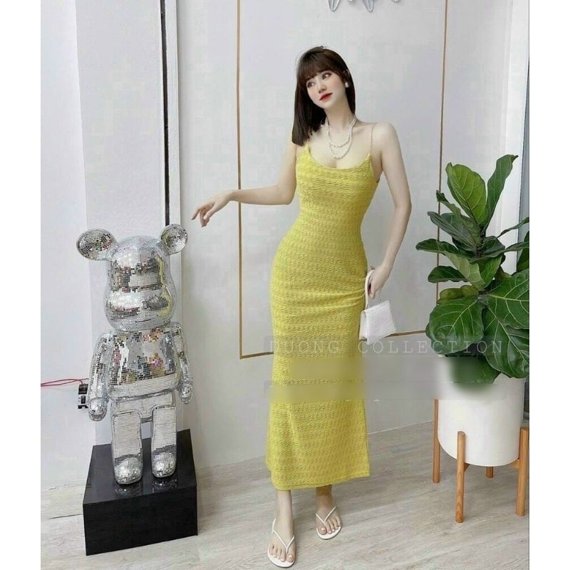 Đầm 2 dây body siu tôn dáng