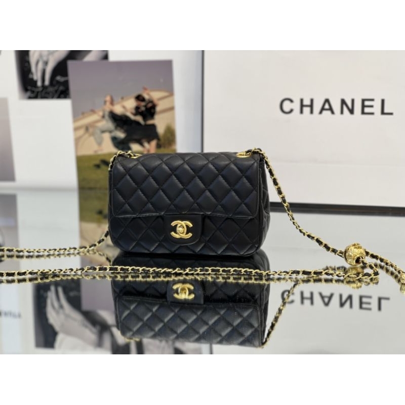 Túi xách nữ mini 8 chuông sz20cm da mềm xụn fullbox nam châm