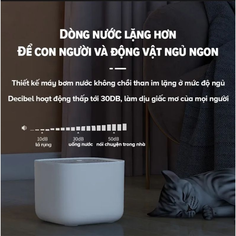 Máy lọc nước cho mèo tự động
