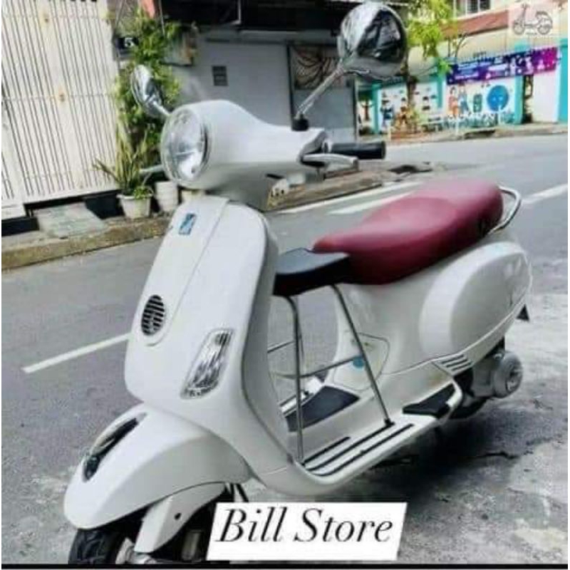 Ghế đi xe máy cho bé xe Vespa.Sprint.GTS.Primavera.Lx 125.Ghế không tựa