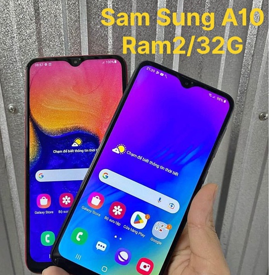Điện thoại Samsung Galaxy A10 Ram 3G/32G 2sim chơi Game siêu mượt Camera siêu nét