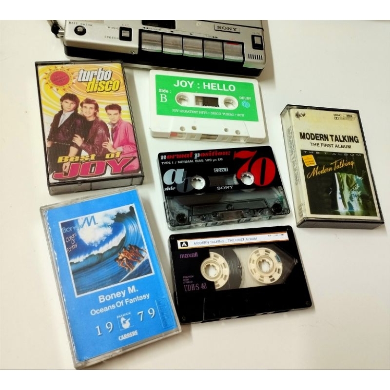 Bộ 3 băng cassette Disco thập niên 80 , 90 Type ll Chrome