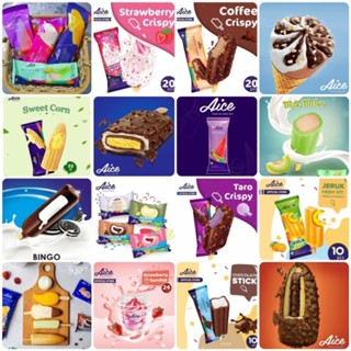 kem Aice mix từ 10 vị .set 20 que / thùng