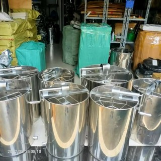 Thùng Quay Ong Mật 3 Cầu Inox - Bền Rẻ Đẹp