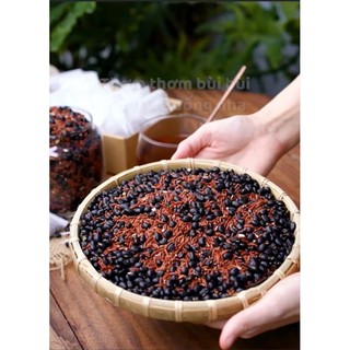 1kg Trà đậu đen gạo lứt rang thủ công