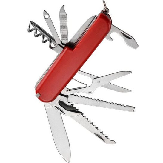 Dụng cụ dao đa năng 11 món Victorinox survival gấp xếp gọn cao cấp mini bỏ túi sinh tồn đi phượt rừng du lịch dã ngoại