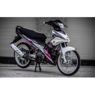 mui rùa exciter 2006 - 2010 đen xanh