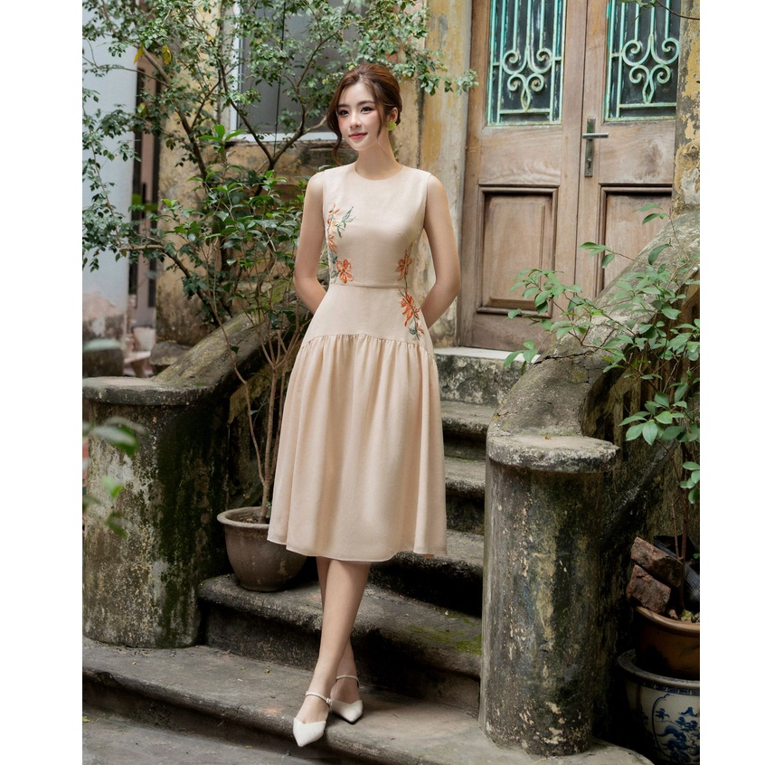 OLV - Đầm Flora Embro Dress