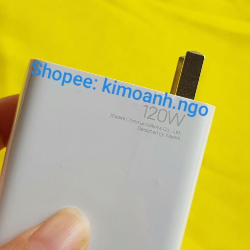 Sạc Nhanh 120W XIAOMI REDMI K60 Pro, K50 Ultra, K50 Gaming, K50 Pro, Note12 Pro+, Note11Pro+, Poco F4 GT... Mới 100%