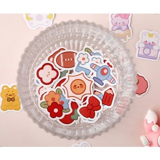 Hộp 40 hình dán sticker trang trí