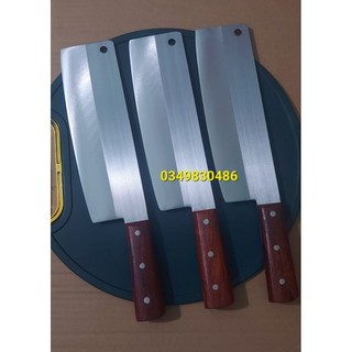 dao chặt gà thép trắng thép nhật