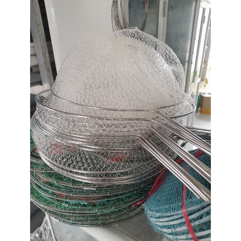 Vợt cá chuẩn inox 304