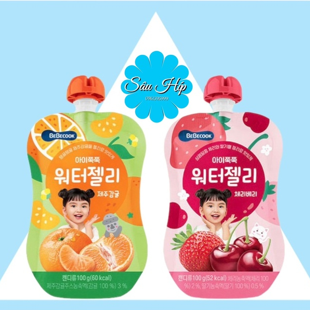 Thạch nước Trái Cây BEBECOOK -Hàn Quốc