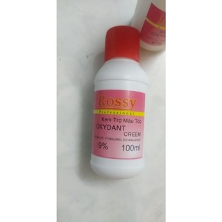 Oxy trợ nhuộm ROSSY 100ml 6%  9%  12%