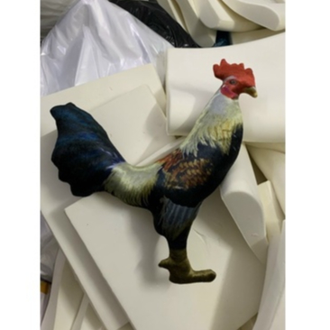 Thú bông 3D cao cấp - GÀ ĐÁ - GÀ TẬP LỰC 🐓