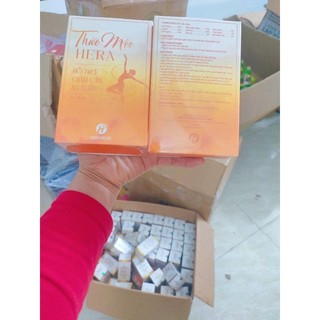 Trà giảm cân Hera Plus chính hãng, tặng thước dây, hộp 30 viên