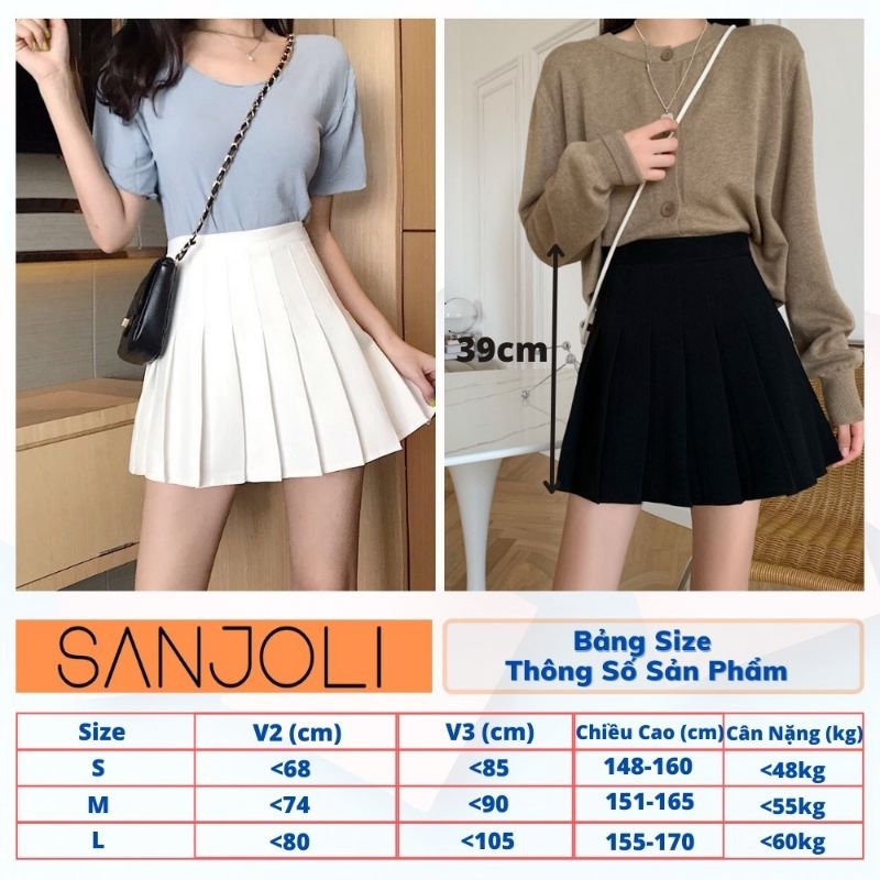 Chân Váy Tennis Xếp Ly