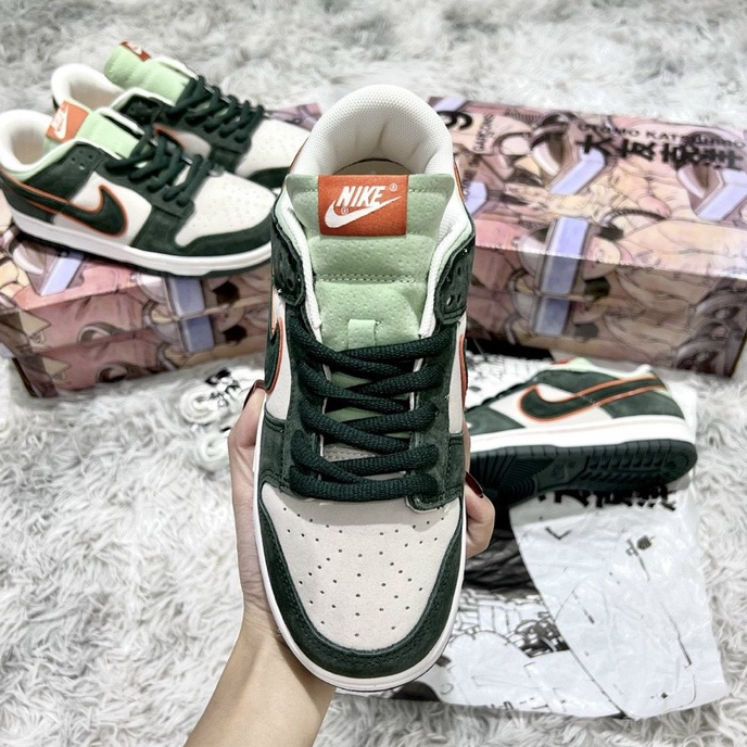 Giày Thể Thao/Giày Sneaker SB Dunk Low Green Otomo. Giày SB Otomo Xanh Rêu Siêu Cấp Full Box