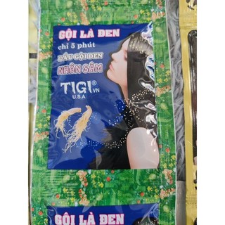 5 gói Gội là đen nhân sâm thảo dược gói 30ml