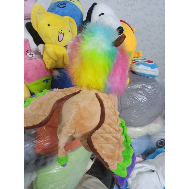 Gấu bông trong dragon friend size 25-30cm