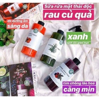 Sữa rửa mặt trái cây rau củ quả Hàn Quốc