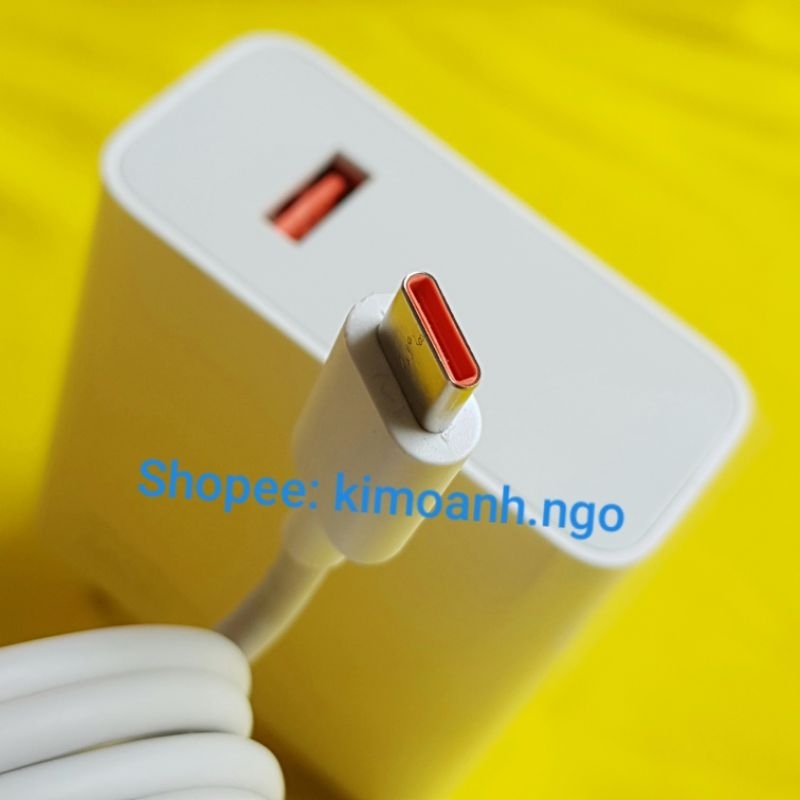 Sạc Nhanh 120W XIAOMI REDMI K60 Pro, K50 Ultra, K50 Gaming, K50 Pro, Note12 Pro+, Note11Pro+, Poco F4 GT... Mới 100%