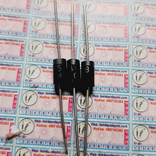 5 sản phẩm Diode chỉnh lưu diode chỉnh lưu 3A 1000V 1N5408