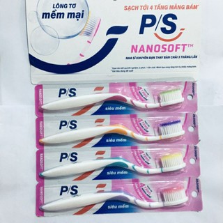 Bàn chải đánh răng P/S lông tơ siêu mềm mượt 1 cây