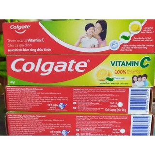 Kem đánh răng Colgate chanh 🍋 90g, Colgate Maxfresh