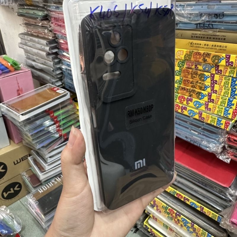 Case ốp lưng Xiaomi K50 / K40S dẻo đen kiểu chống bẩn bảo vệ camera