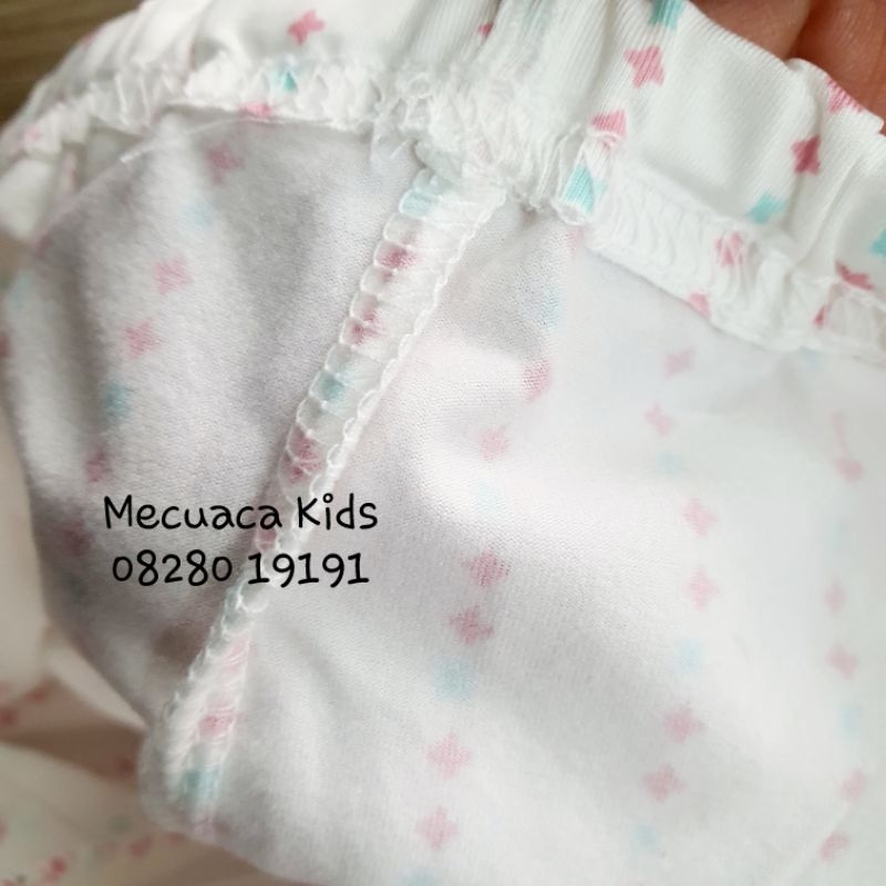 Quần dài thun co giãn thu đông xuất Hàn cho bé gái trắng họa tiết