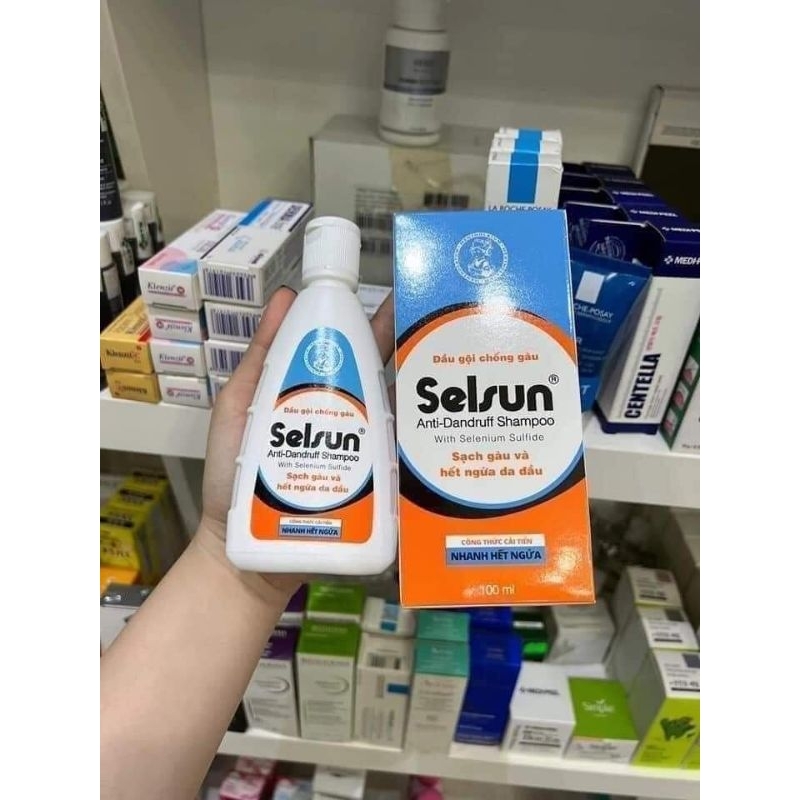 Dầu gội sạch gàu và giảm ngứa da đầu Selsun Anti Dandruff Shampoo