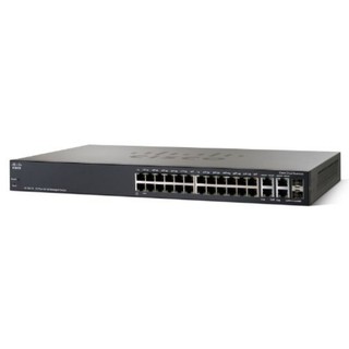 Bộ chia mạng switch cisco sf300-24p 24-port, hàng mới 98%